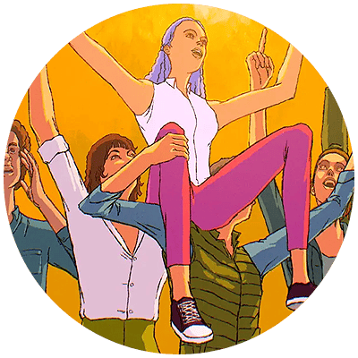 group of people holding up person proudly on shoulders to symbolize one of the top leadership articles of 2023