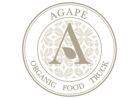 Agapé Organic Food Truck  logo