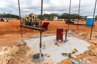 A picture of the jobsite