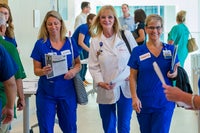 Teams Train at New Campus