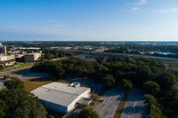 Drone photo future location of new Baptist Hospital Campus