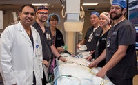 Proud of new heart and vascular space.