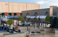 BH Roof Air Handler Installation