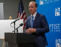 Mark Faulkner President and CEO Baptist Health Care announces new Baptist Hospital