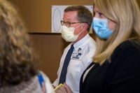 John Porter and team at mock up day.