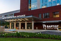Sunrise Baptist Hospital Main Entrance Under Construction