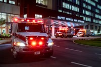 EMS caravans throughout the morning