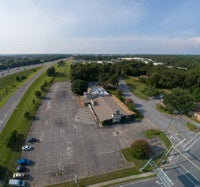 Overhead pan of future Baptist Hospital Campus