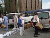 Neighbors come together after Hurricane Ivan.