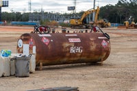 A B&G Cannister that says 'No Smoking'