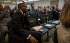 Attendees of press conference listen to new Baptist Hospital announcement