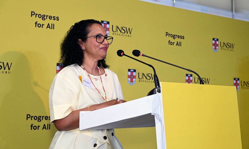 Professor Payyazhi Vadakkekara Jayashree, Rector of UNSW Bengaluru.jpg