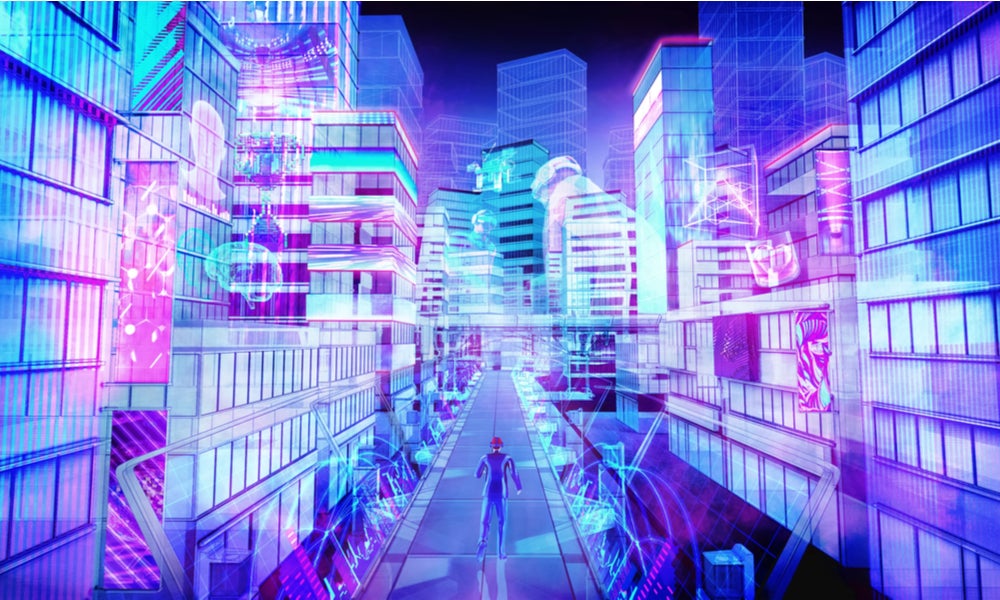 Avatar looking at property in the Metaverse .jpeg