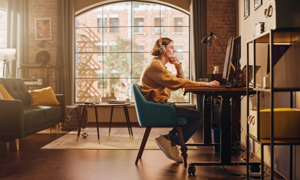 Ms Rubinsztein explained that flexible work enabled her to stay connected to the executive world of work.jpeg