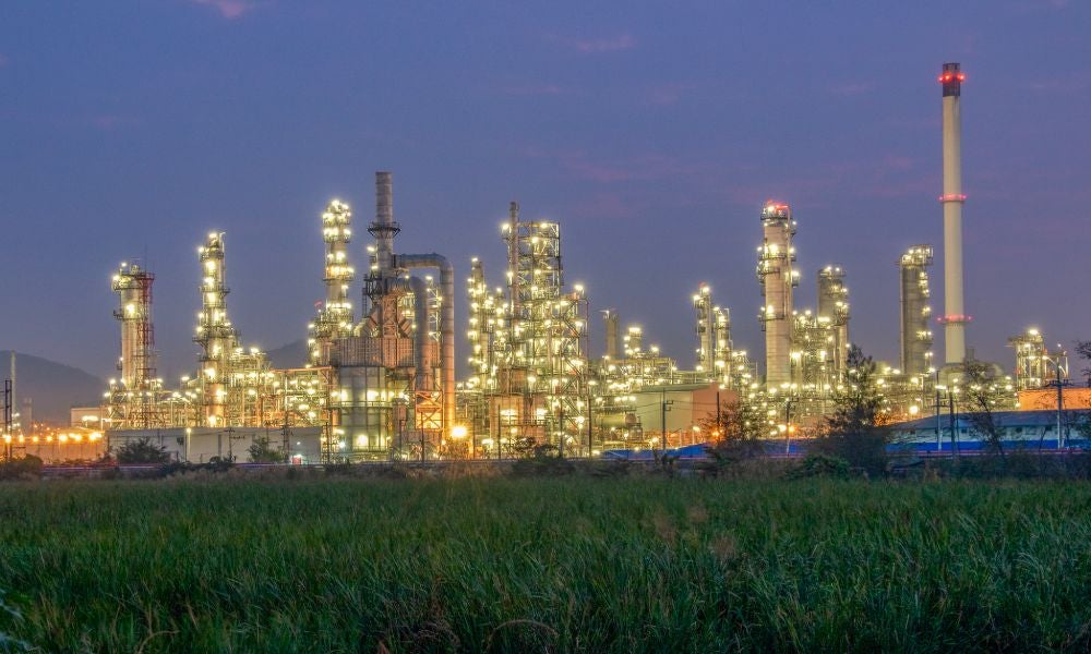 An oil refinery plant in Tanzania, which was the basis for a study of alliance officers managing business partnerships in complex B2B networks.jpg