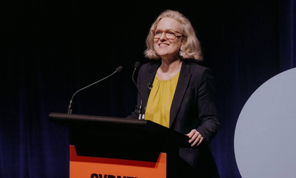UNSW Sydney Vice-President of Societal Impact, Equity and Engagement, Verity Firth, introduces 'The Art and Science of AI'.jpg