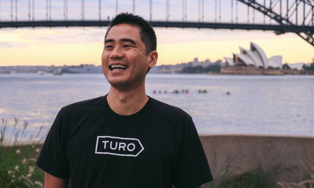 Turo MD Robert Chan says trust is a fundamental issue that determines success or failure in sharing economy ventures.JPG