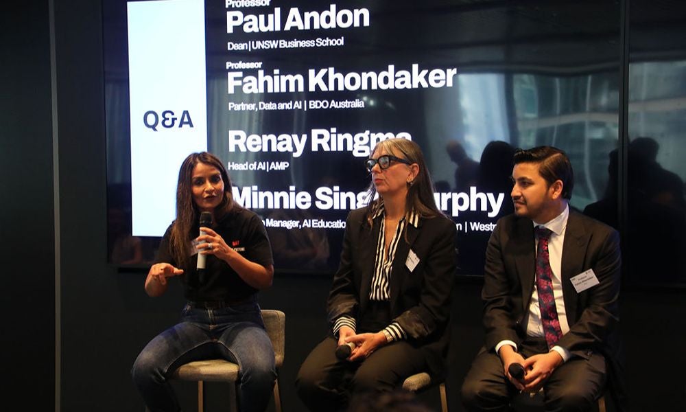 AI leaders from Westpac, AMP and BDO Australia.JPG