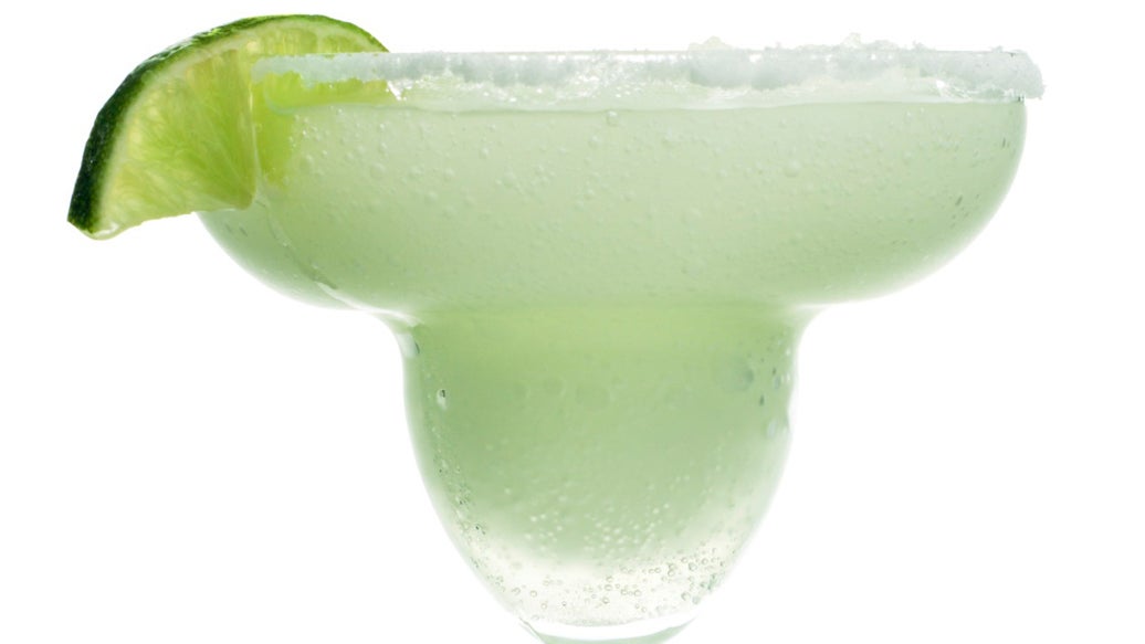 frosted margarita glasses