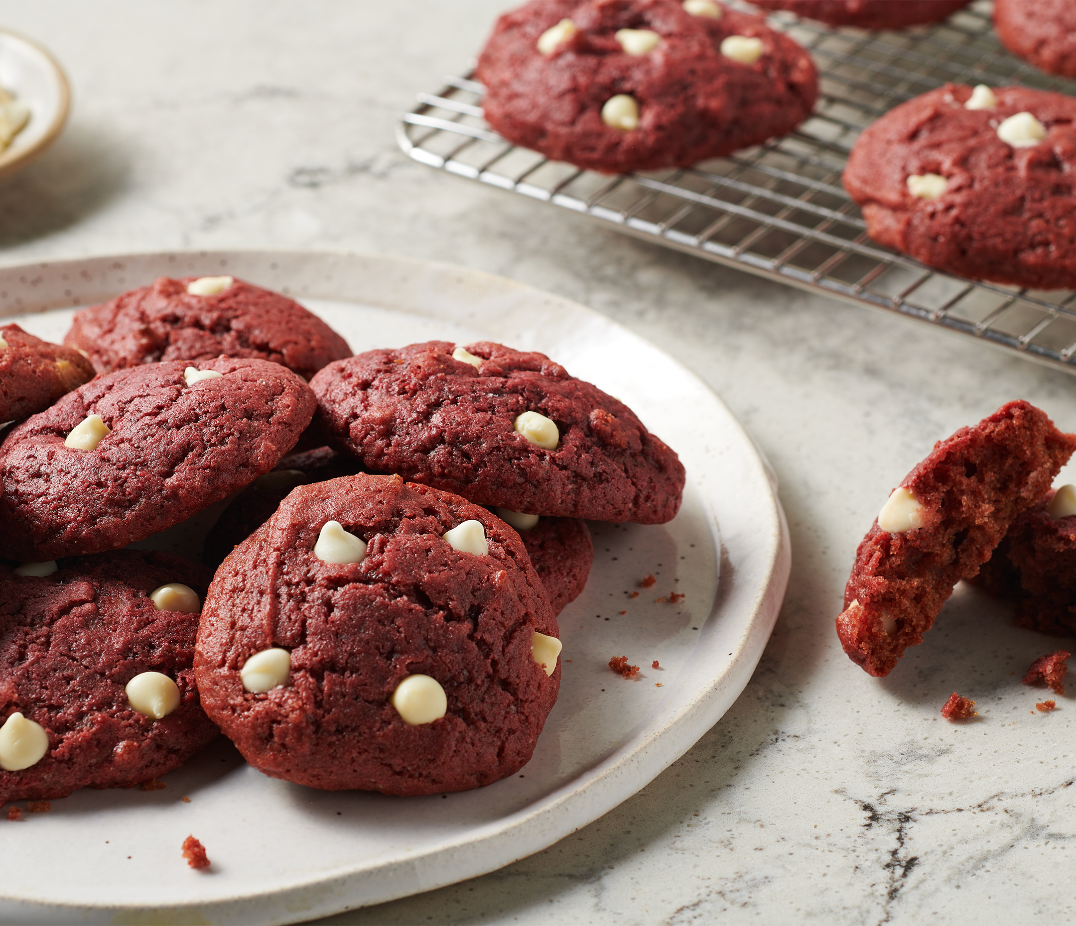 Velvet cookies. Печенье бархатное.