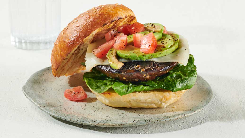 Grilled Portobello Burger | Epicure.com