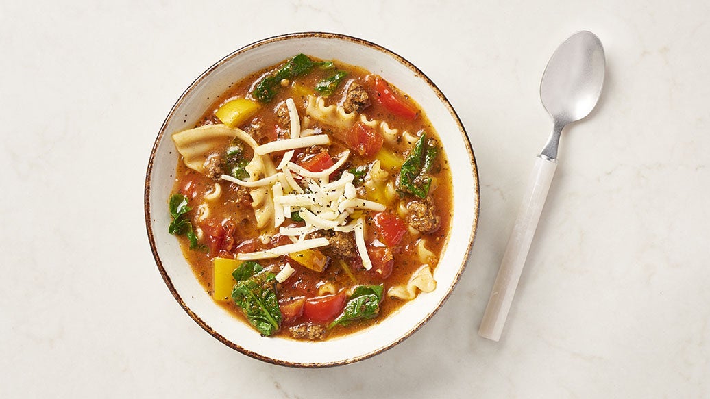 Hearty Lasagna Soup | Epicure.com