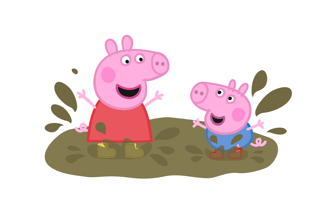 A Casa De Peppa Figura Dia E Noite Peppa Pig - Pirilampo Brinquedos  Educativos