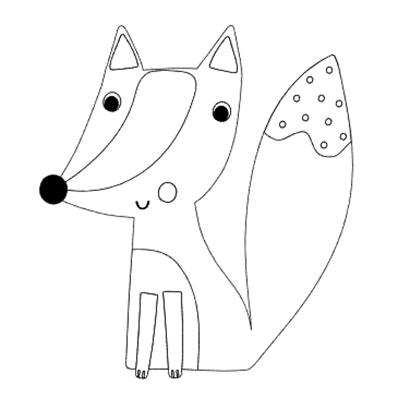 Fox - Coloring Activity - Hasbro Play