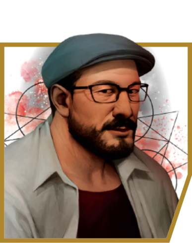 Betrayal At House On The Hill &ndash; 6 Tavole Personaggi Bifacciali Ufficiali (3a Edizione)