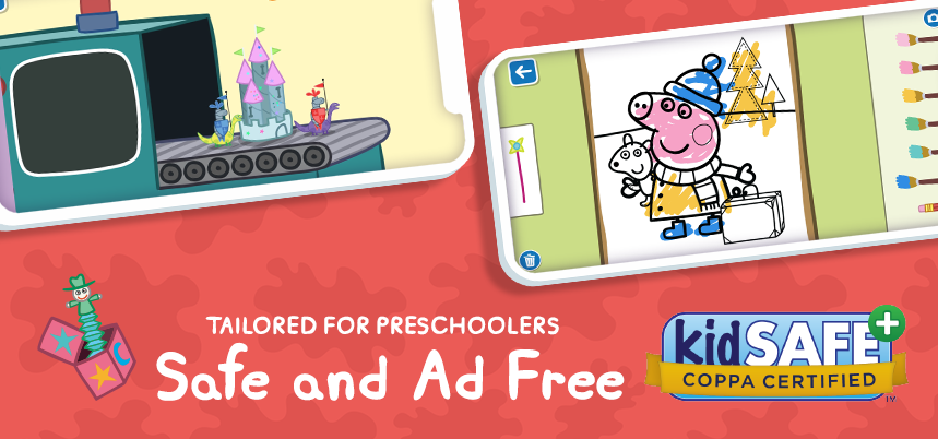 Divirta-se com o mundo dos aplicativos Peppa Pig - Hasbro