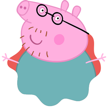 Constitución cristal Consentimiento Conoce a los personajes de Peppa Pig, lista de personajes de Peppa Pig - Peppa  Pig