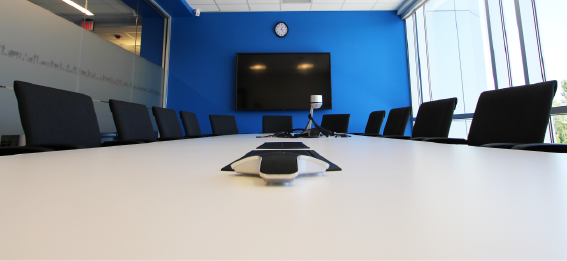 photo of chairs and a table in a boardroom