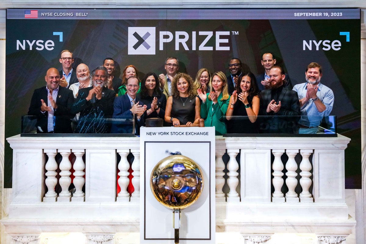 Ringing the NYSE Bell for the Future of XPRIZE and the Plane