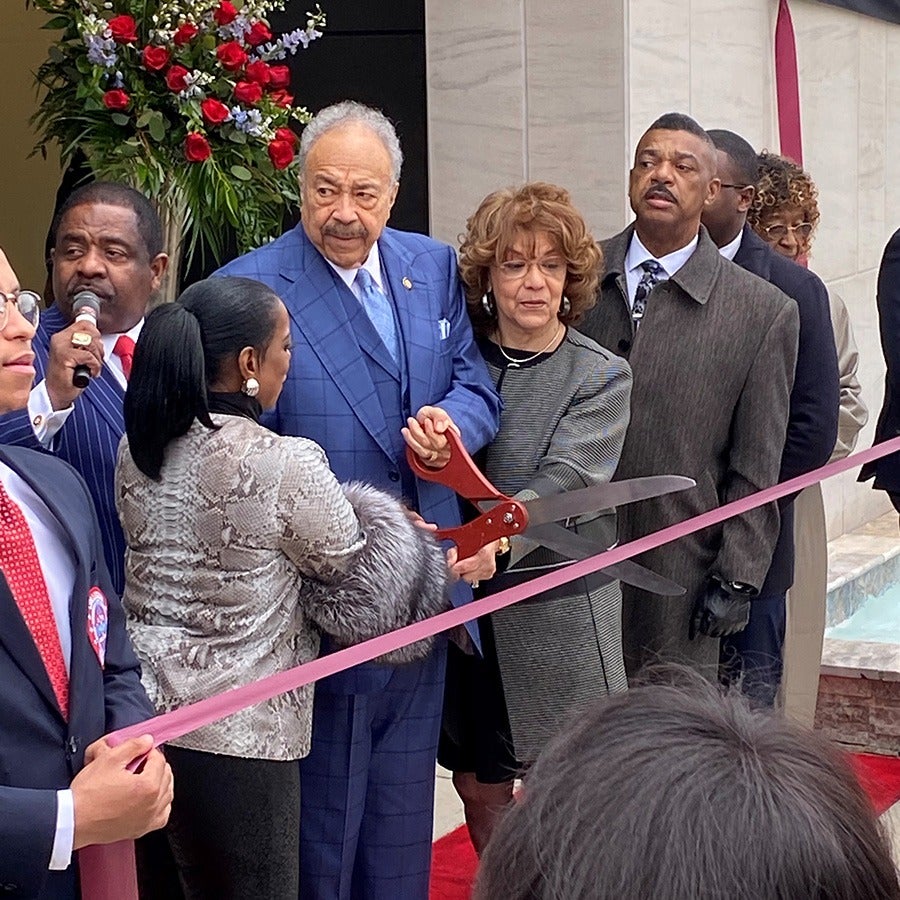  Talladega College President, Dr. Billy C. Hawkins and additional HBCU executives 