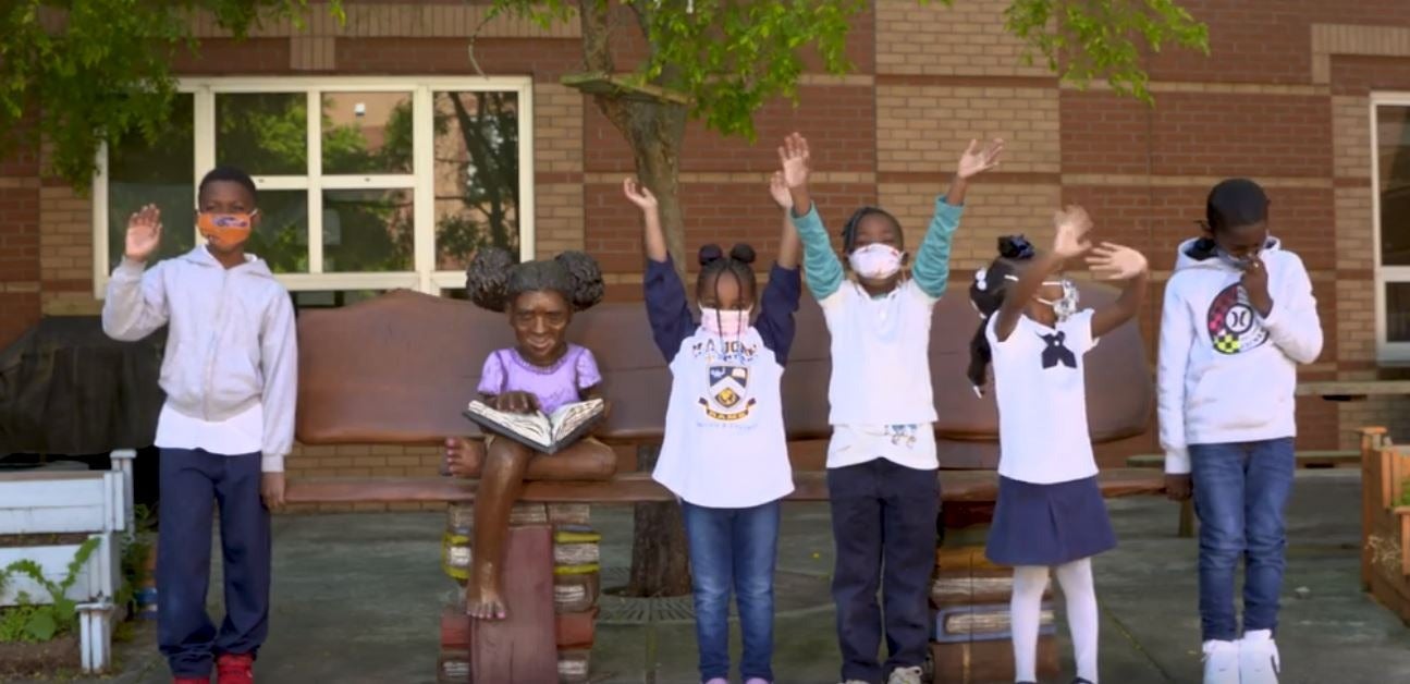 Students at M. Agnes Jones Elementary School in Atlanta, Ga.