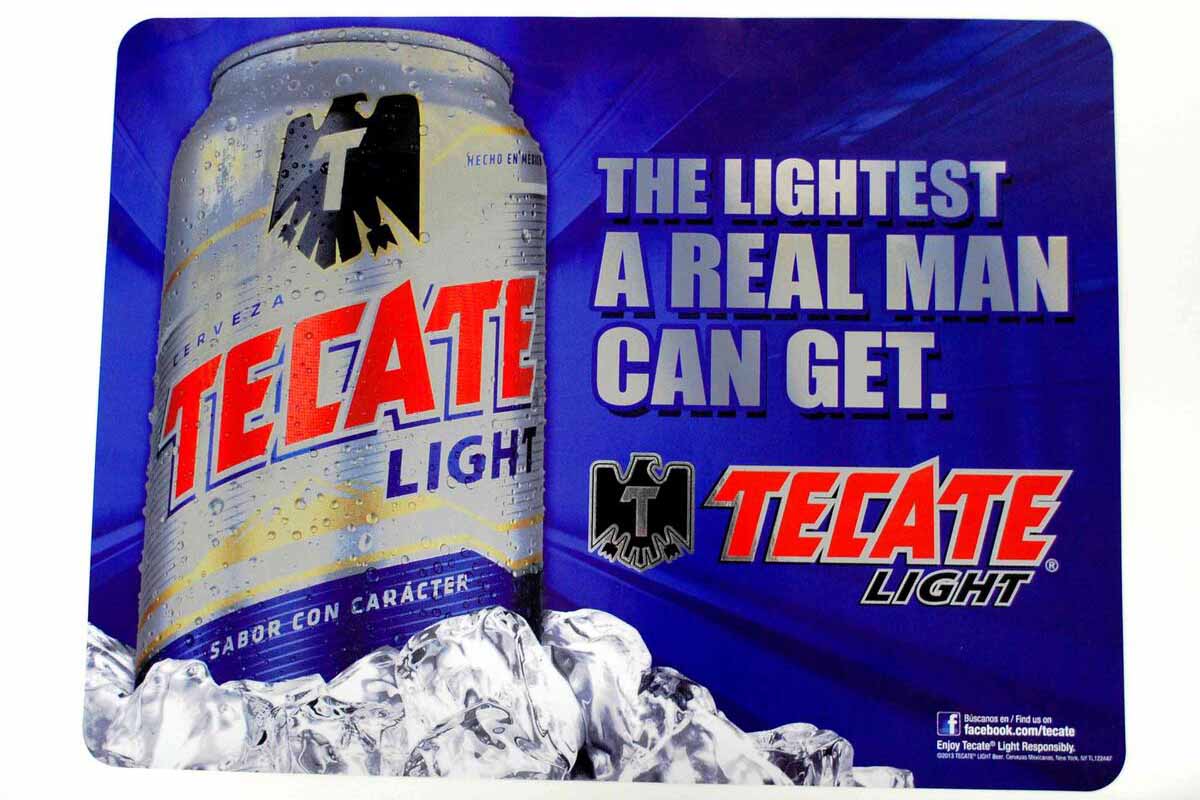 Tecate Beer Taps Flexcon for Custom Floor Graphics