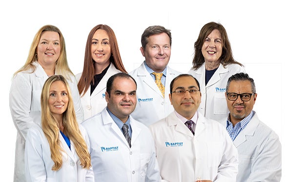 Group of providers for Baptist Medical Group - Hematology and Oncology