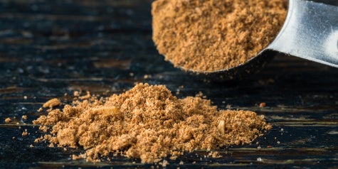 Taco seasoning and measuring spoon