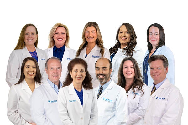 Baptist Medical Group - Gastroenterology group of providers. 