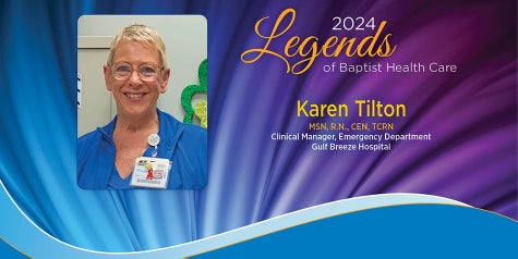 Karen Tilton as Baptist Legend
