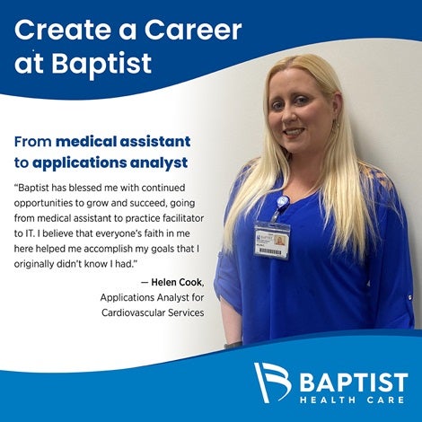 Cook Create a Career at Baptist