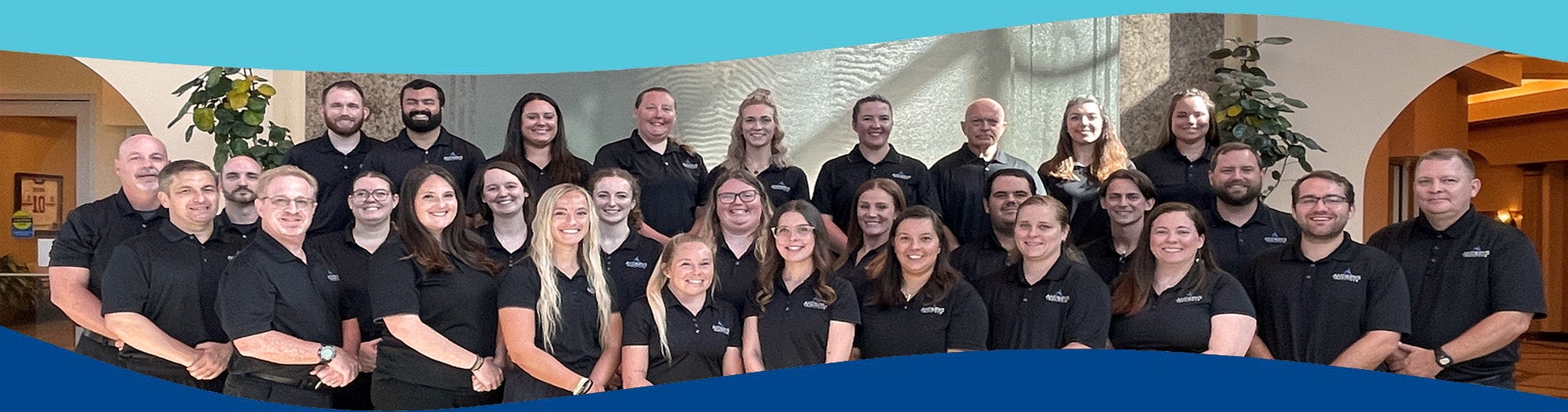 Sports Medicine Outreach Team in lobby