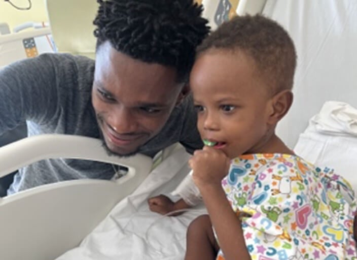 Arly and his father