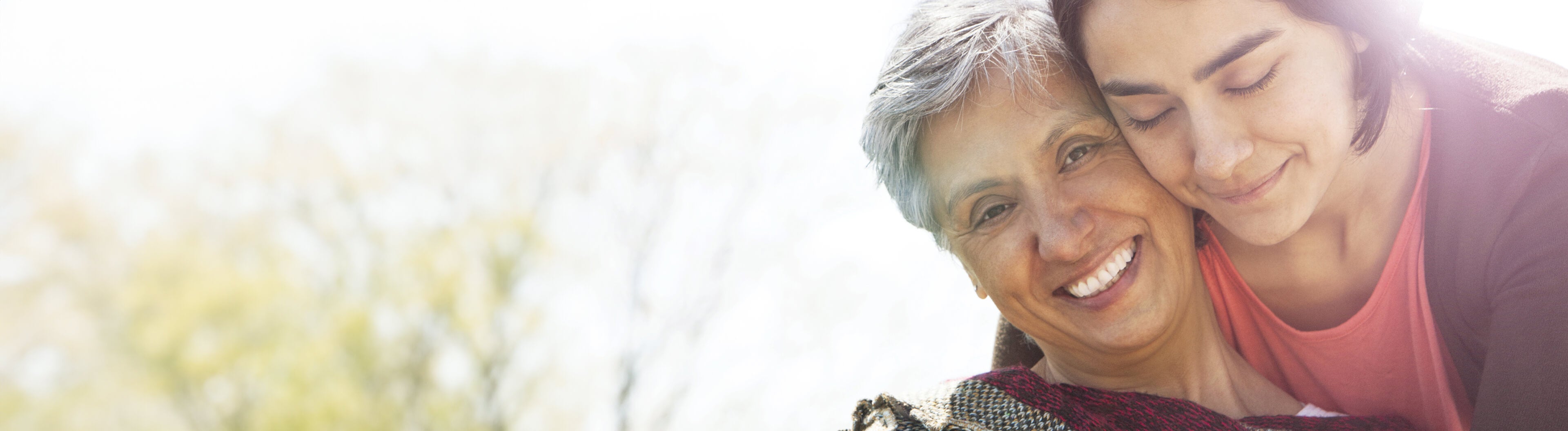 1 grandmother & 1 woman 