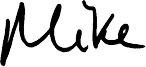 mike signature