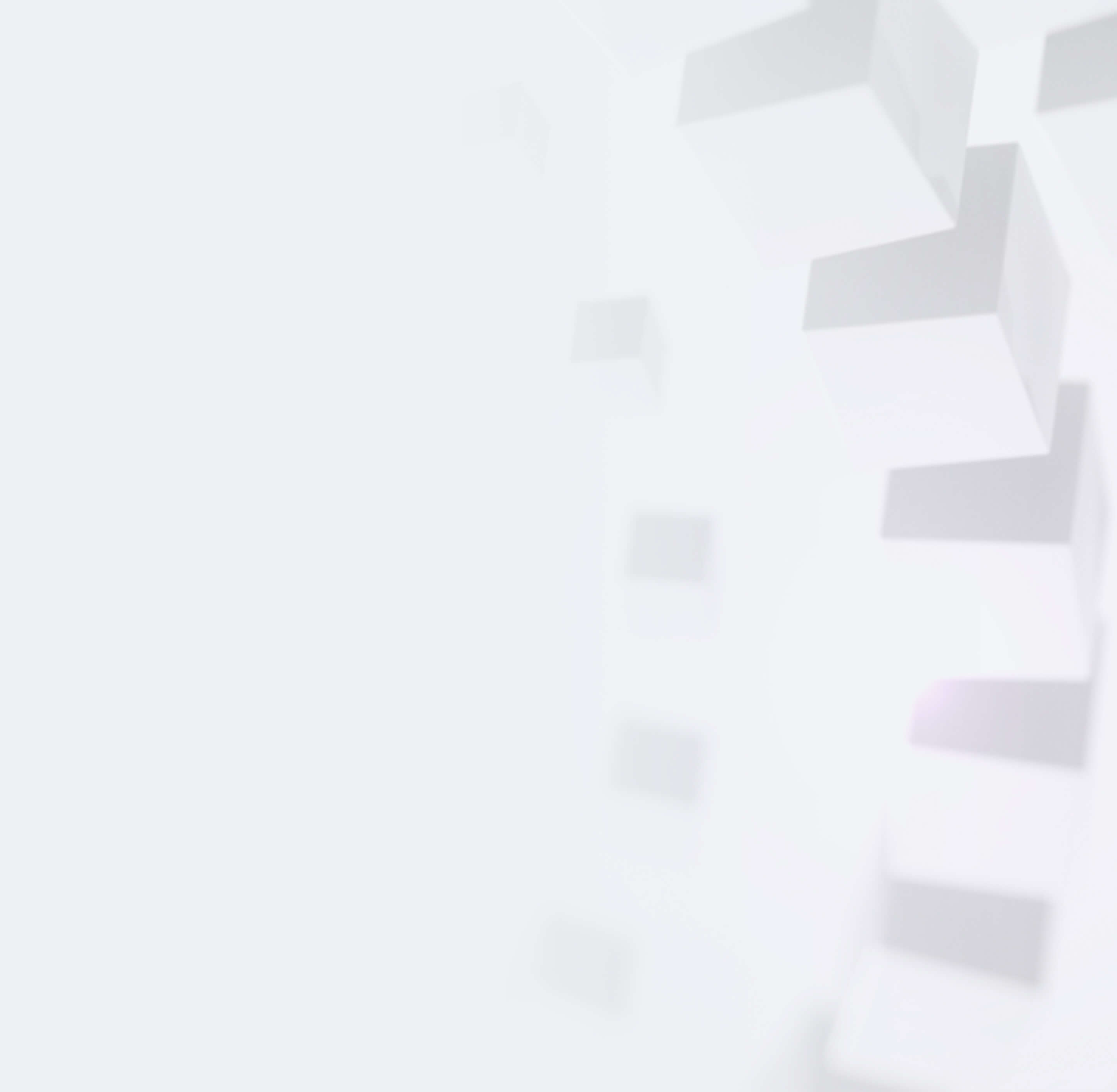 White cubes background pattern