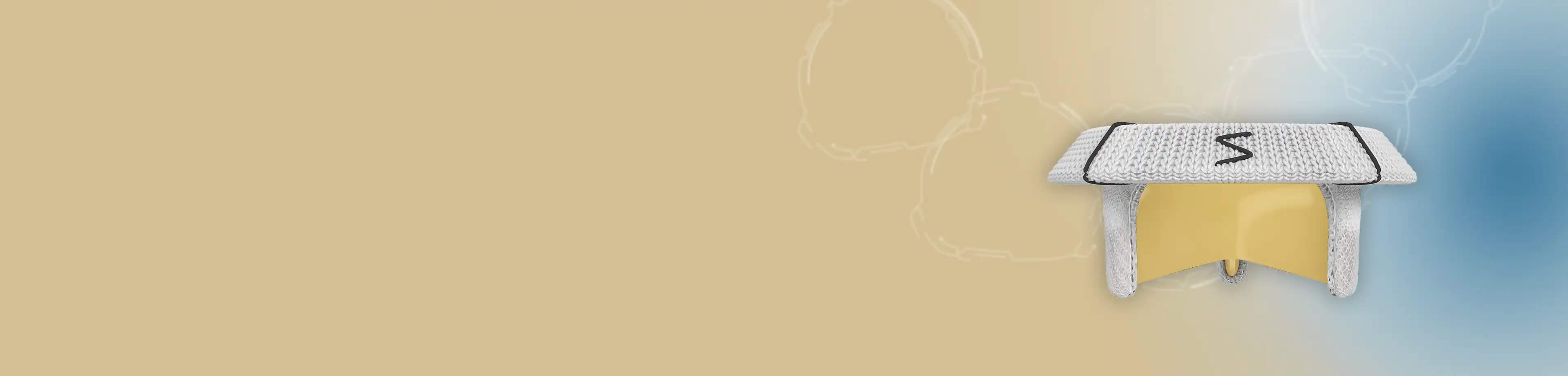 Tricuspid specific design banner