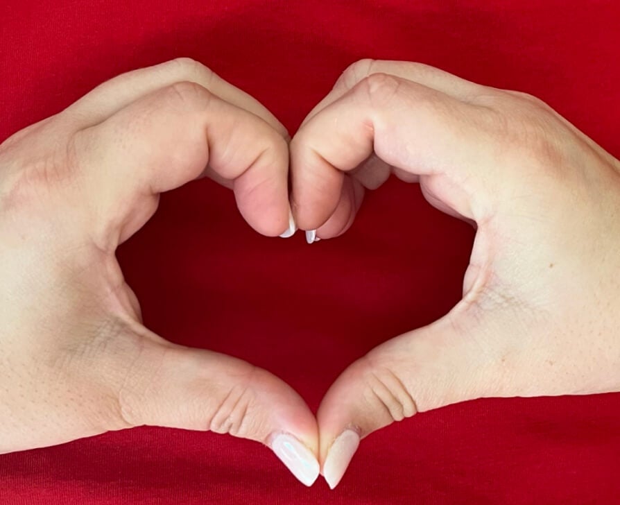 hand heart