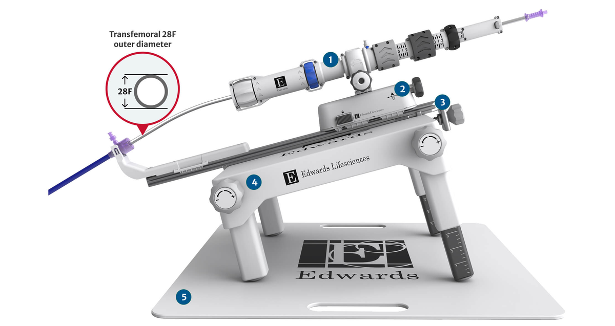 Evolute R Delivery System EVOQUE System Features | Edwards Lifesciences