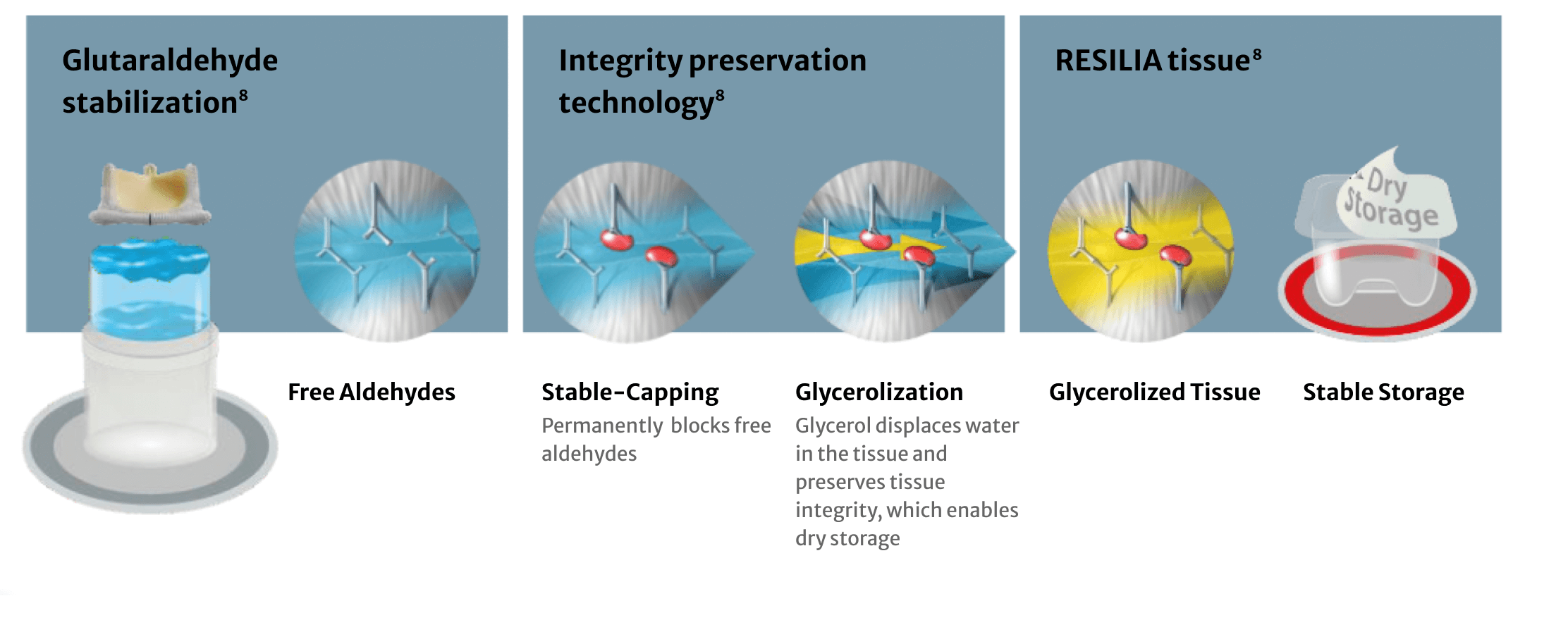 Incorporating RESILIA tissue